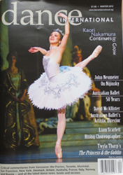 Dance Magazine Cover