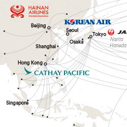 Alaska Airlines Magazine route map