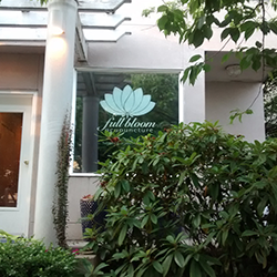 Full Bloom window treatment