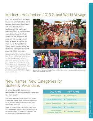  Holland America Line Newsletter 