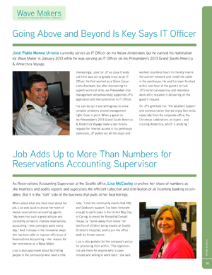  Holland America Line Newsletter 