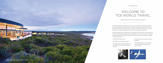 TCS World Travel Australia and New Zealand brochure