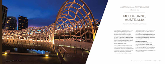 TCS World Travel Australia and New Zealand brochure